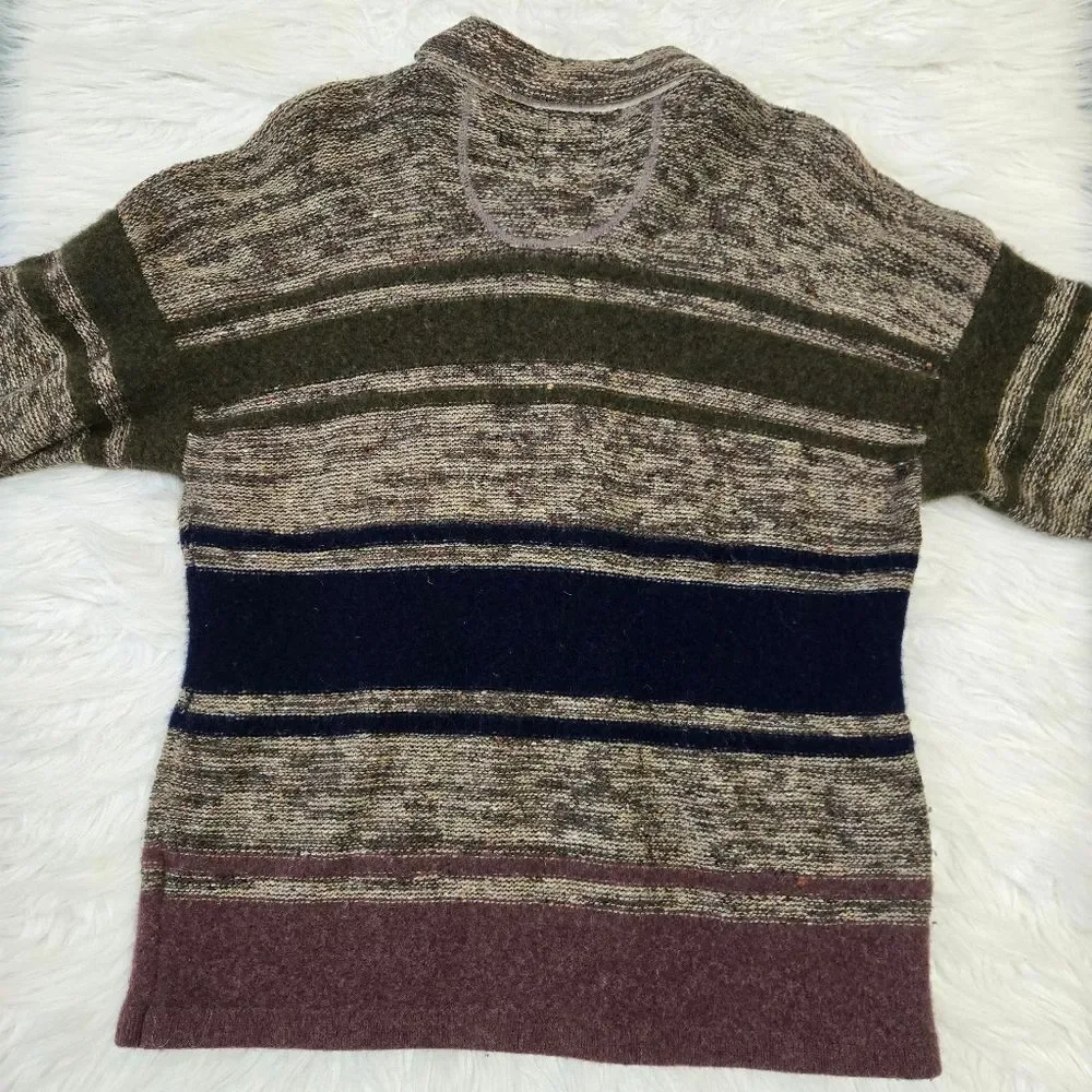 RALPH LAUREN CHAPS Vintage 90s Henley Lambswool | Wool Knit Sweater XL